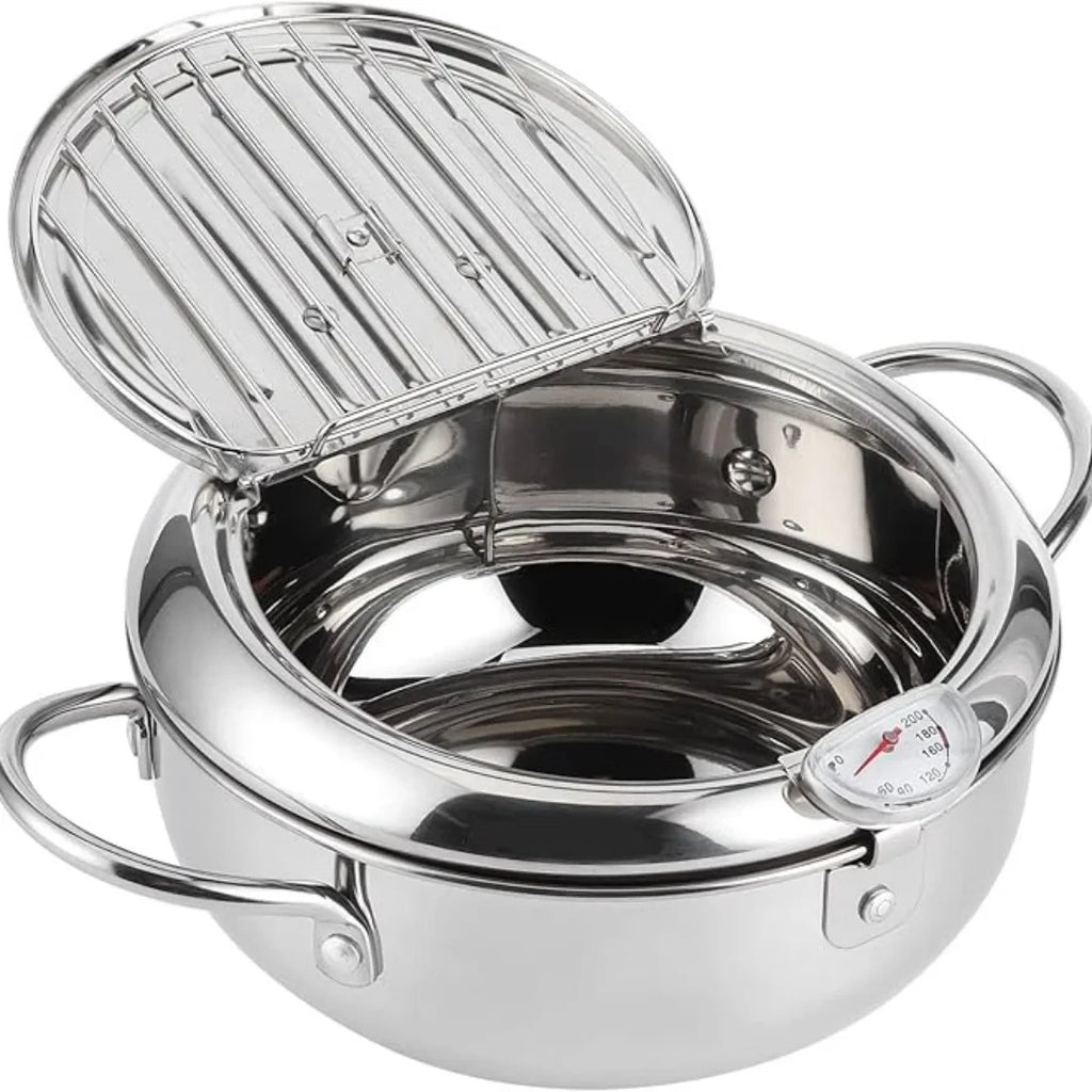 Frying Pan with Thermometer