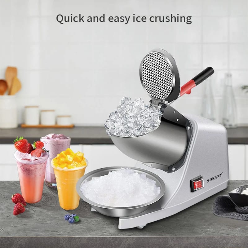 Sokany Electric Ice Crusher Machine