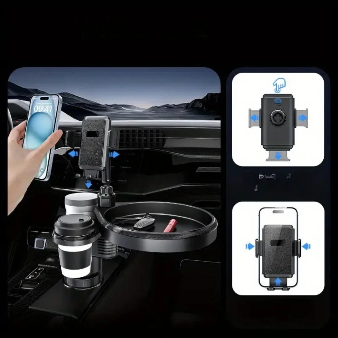 4 in 1 Car Cup Holder Mobile Stand