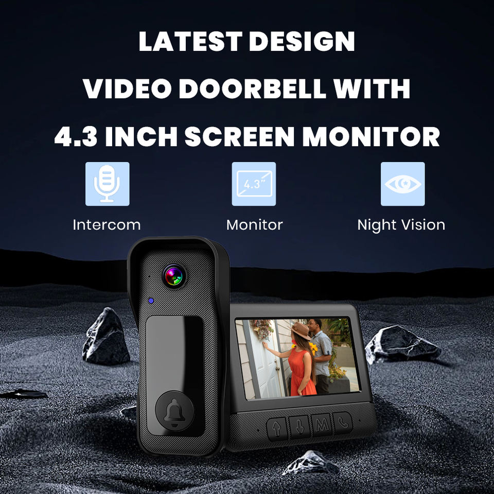 X7 Video Doorbell with Monitor