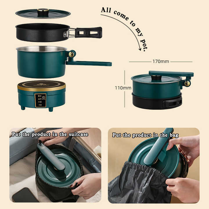 2-in-1  Portable Cooker