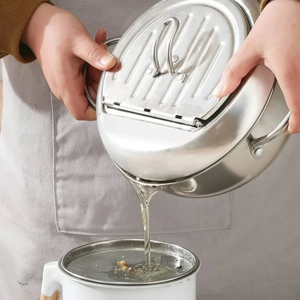 Frying Pan with Thermometer